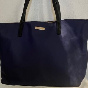 Kate Spade Midnight Blue /Black Tote bag medium size